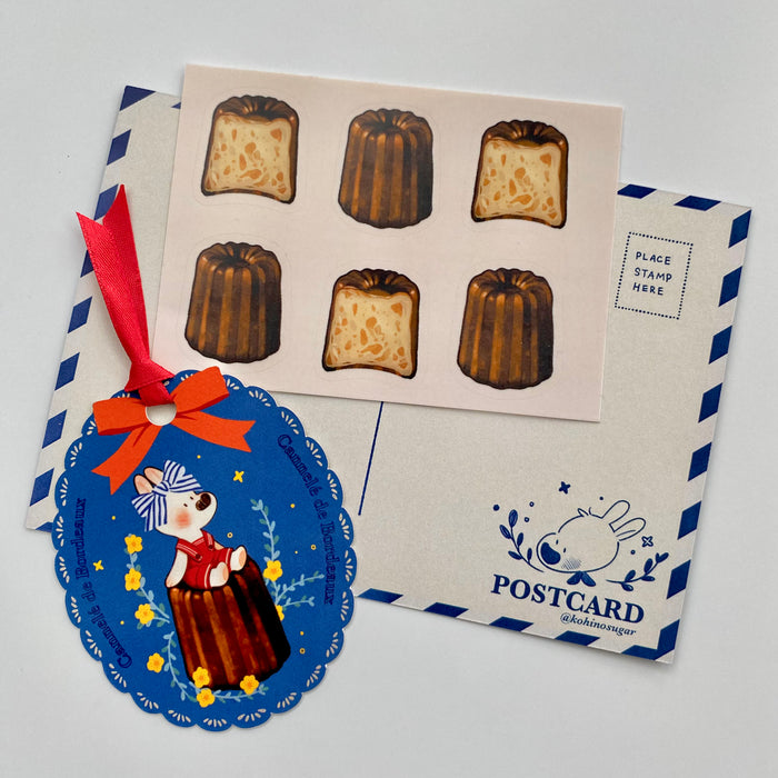 Kohinosugar Postcard Set // The Classic Canele