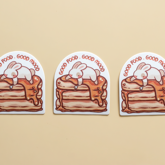 Gomidachi Flake Sticker // Good Food Food Mood