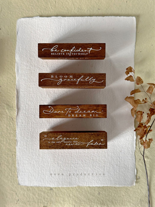 Nove Production - Vintage Elegance Rubber Stamp Collection