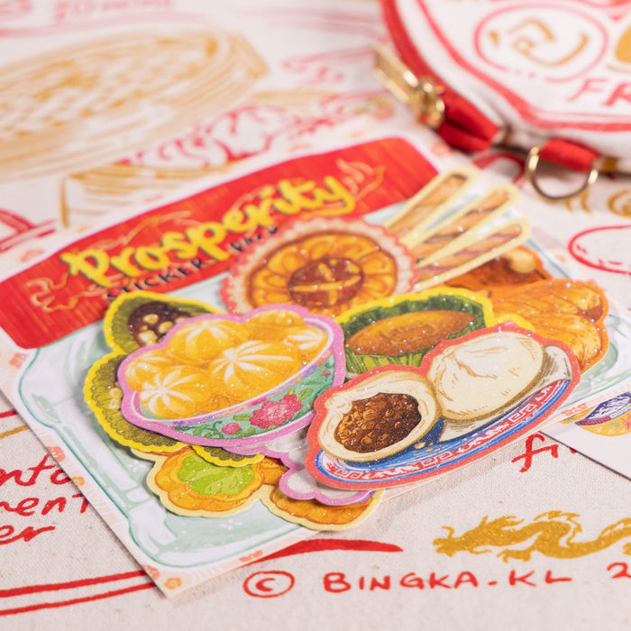 Bingka Decoration Stickers | Prosperity