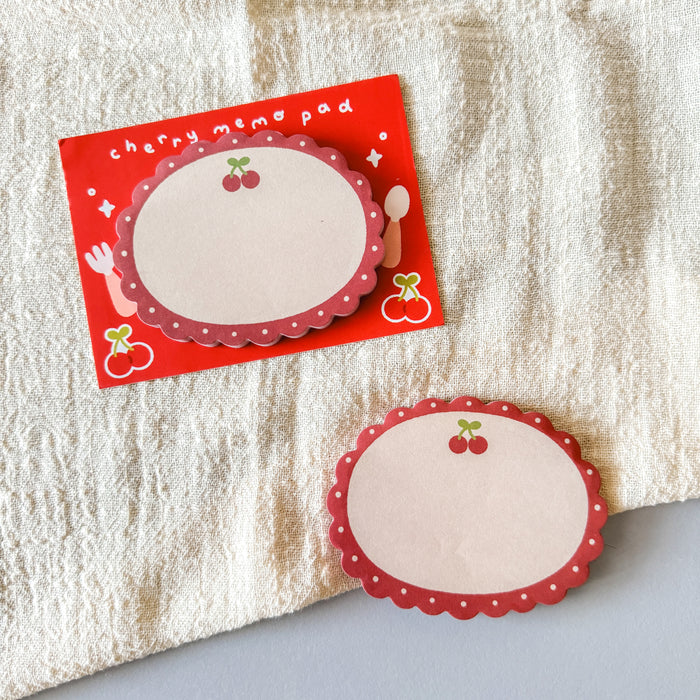 Miichimochi Memo Pad // Cherry