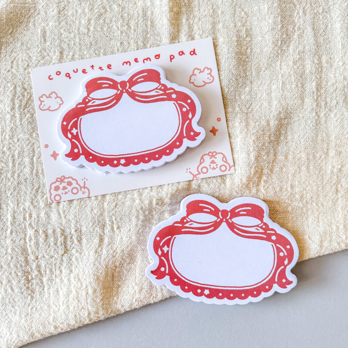 Miichimochi Memo Pad // Coquette