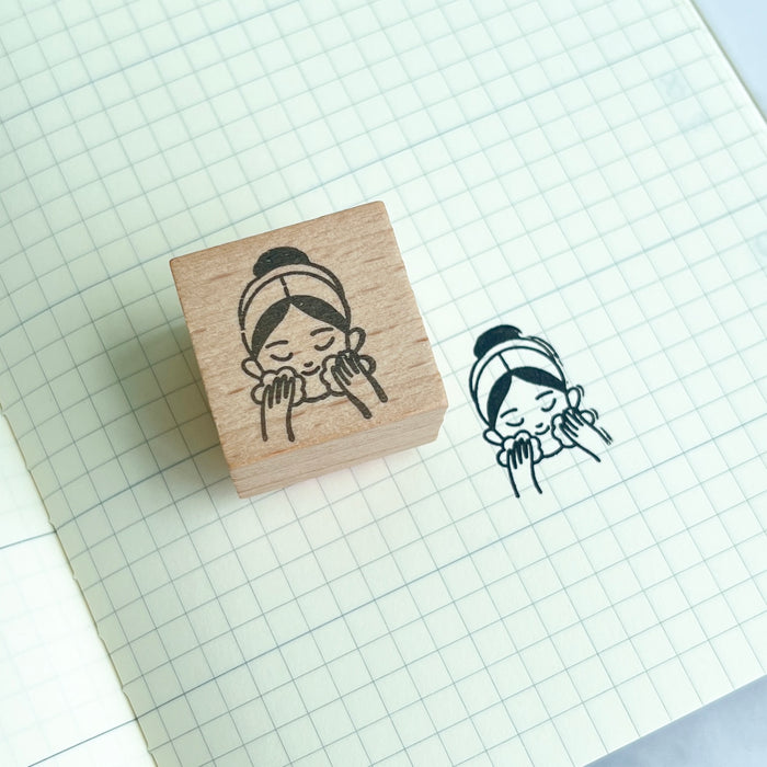 Daily Girl Rubber Stamp