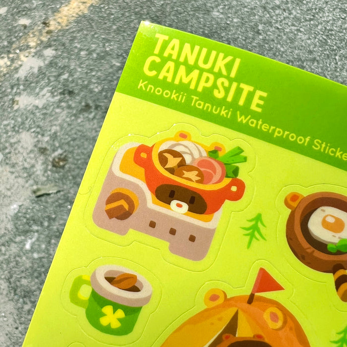 Rachelhofs Sticker Sheet // Tanuki Campsite