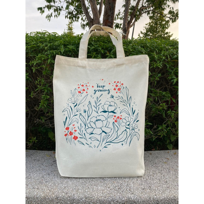 SomethingSeni Tote Bag // Keep Growing