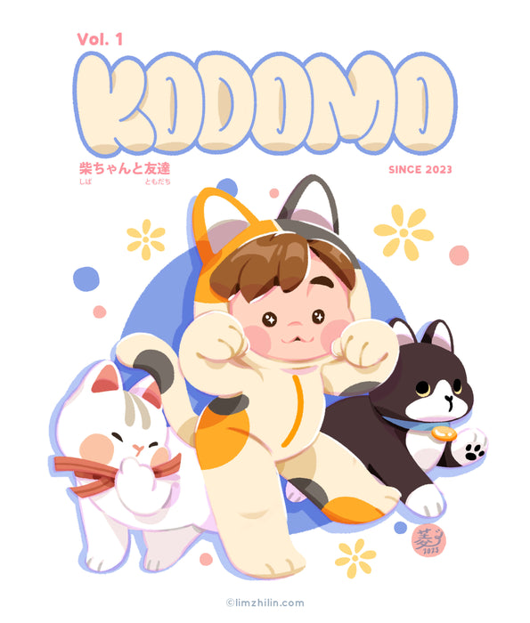 Artsyberry Art Book // Kodomo's Adventure With Shiba Chan & Friends