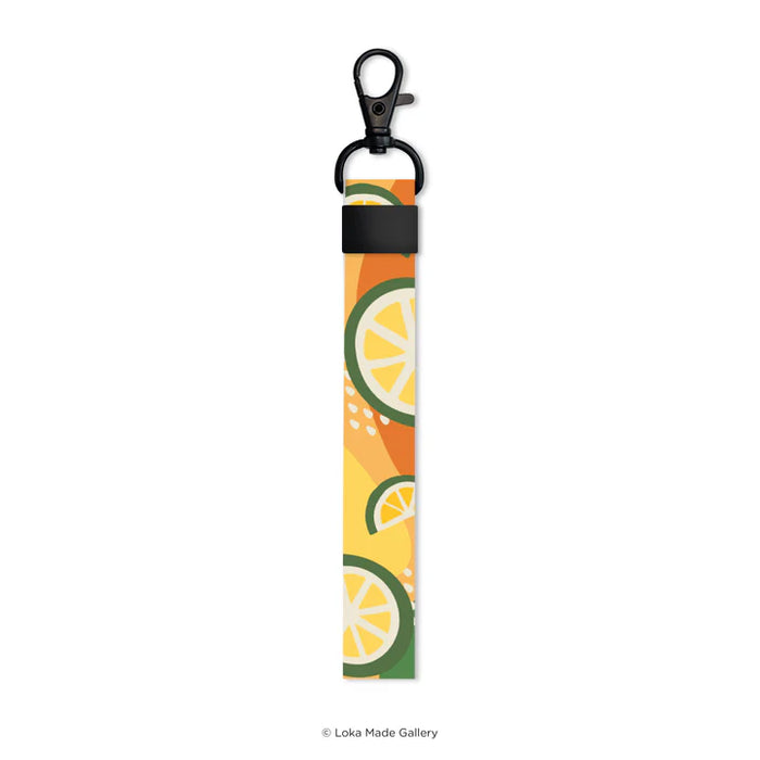 Loka Made Ikat Tepi Lanyard with Shaker: Teh O Ice Limau