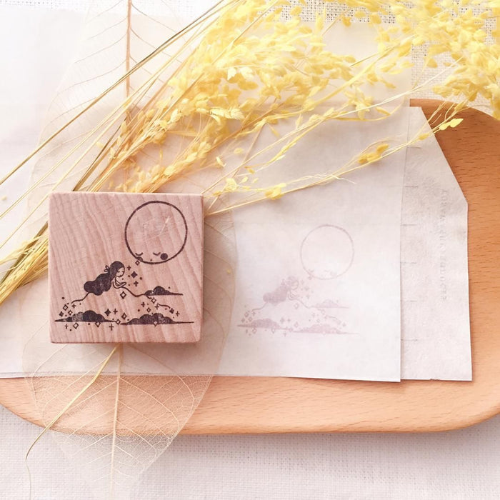 msbulat Rubber Stamp // Luna & Me