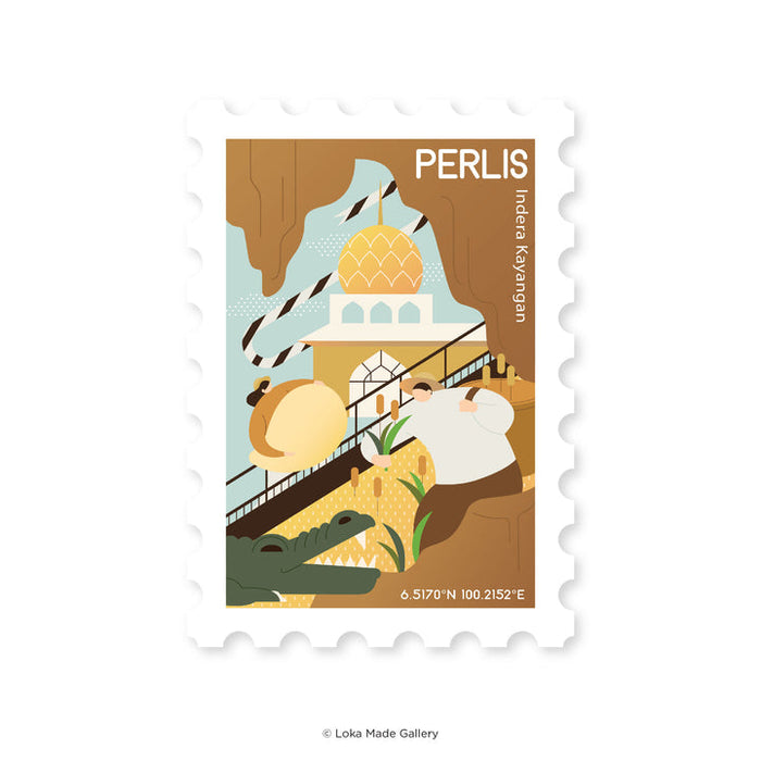 Loka Made Postcard // Collecting Malaysia: Perlis
