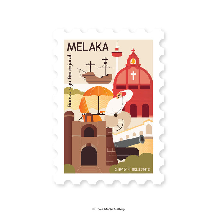 Loka Made Postcard // Collecting Malaysia: Melaka