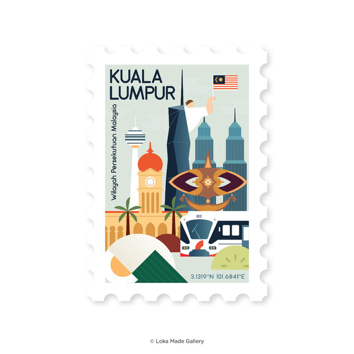 Loka Made Postcard // Collecting Malaysia: Kuala Lumpur