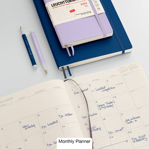 2024 Leuchtturm1917 B5 Monthly Planner and Notebook // Forest