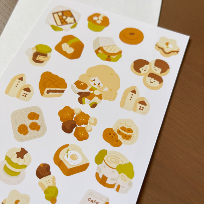 Hatsu Midori Sticker Sheet // Mora Cafe