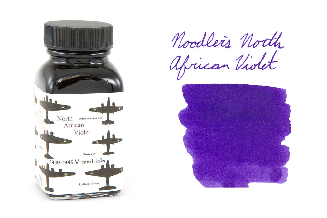 Noodler's Fountain Pen Ink // North African Violet (Partially Bulletproof)