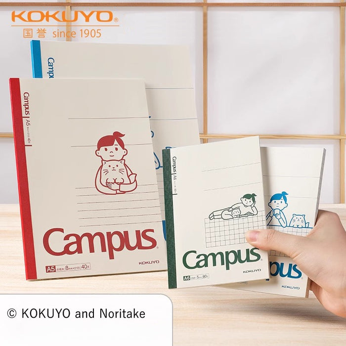 KOKUYO X Noritake GOOD TIME CAMPUS Notebook (A5/B5/A6)