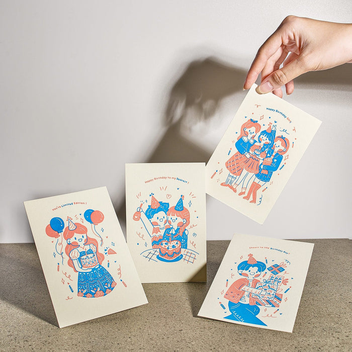 Goods for Good Letterpress Card // Oh Mate Birthday Series