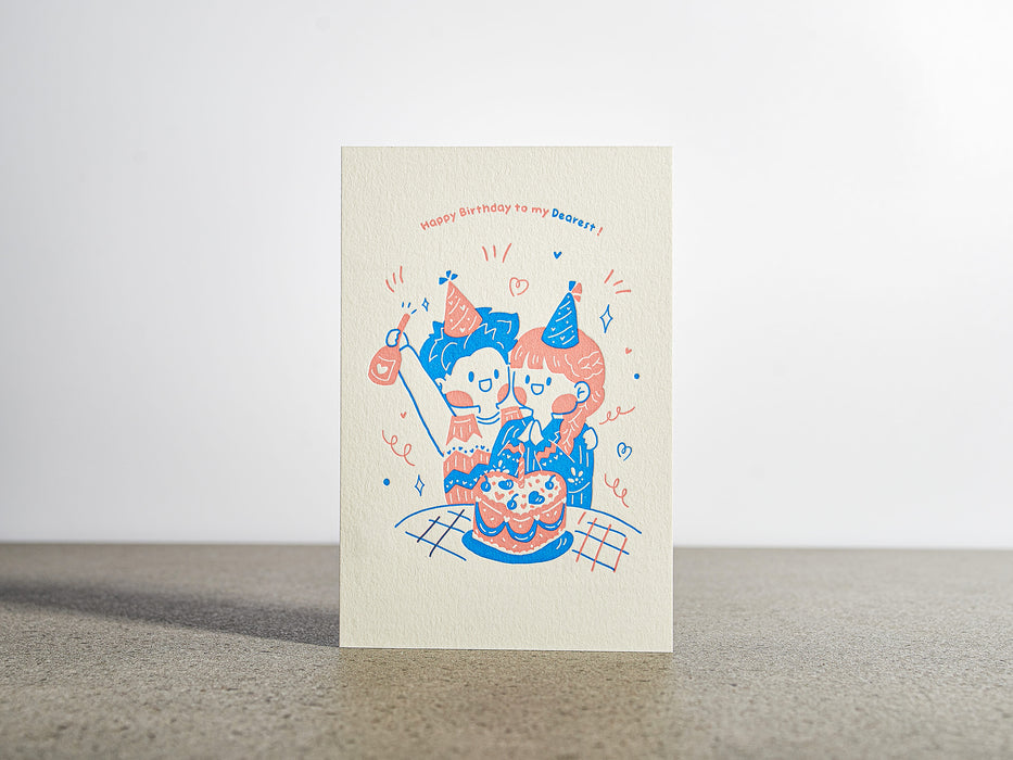 Goods for Good Letterpress Card // Oh Mate Birthday Series