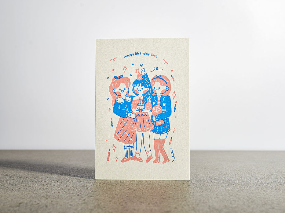 Goods for Good Letterpress Card // Oh Mate Birthday Series