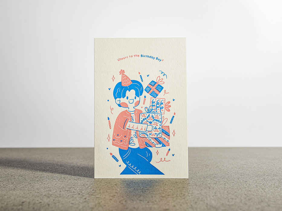 Goods for Good Letterpress Card // Oh Mate Birthday Series