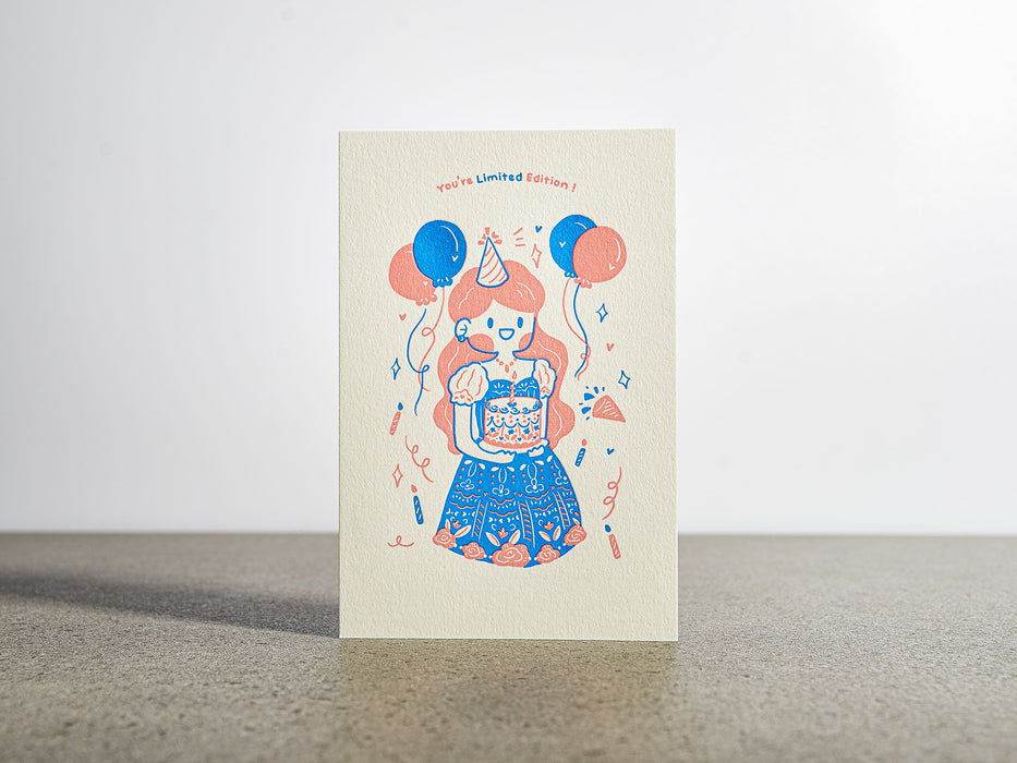 Goods for Good Letterpress Card // Oh Mate Birthday Series