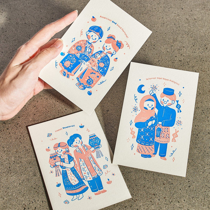 Goods for Good Letterpress Card // Oh Mate Festive Series