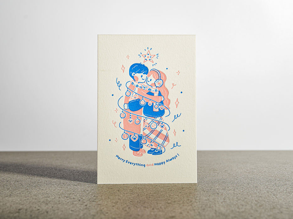 Goods for Good Letterpress Card // Oh Mate Festive Series