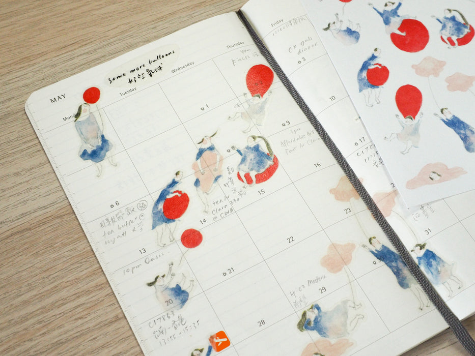 dodolulu Washi Sticker Sheet // Some More Balloons