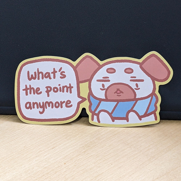 PugiBuni Sticker Flake // What's The Point