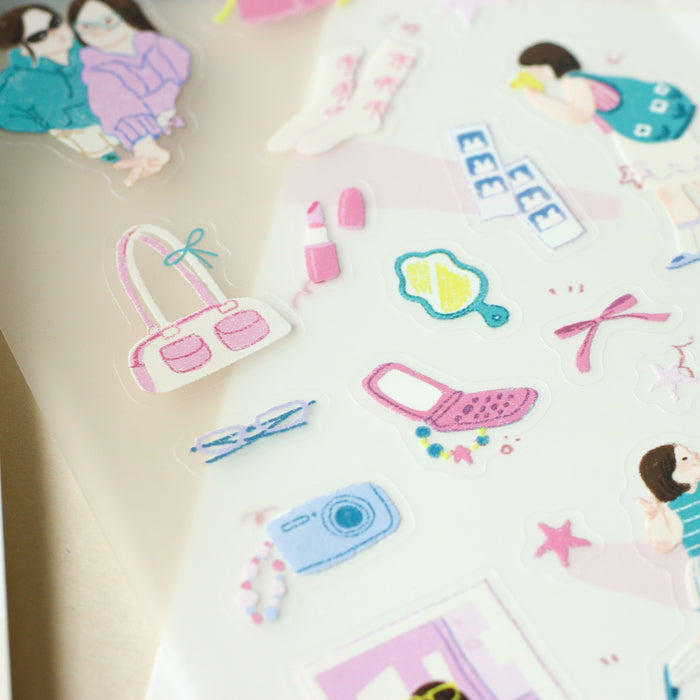 teayou Crystal Palette Sticker // Photoshoot