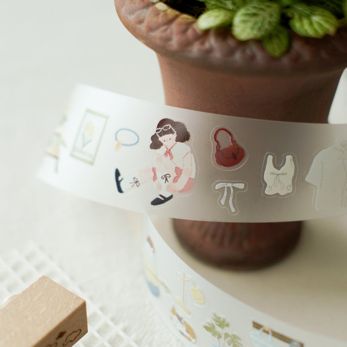 teayou Die-Cut PET Tape // Palette Life 1