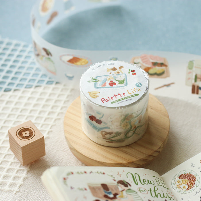 teayou Die-Cut PET Tape // Palette Life 2