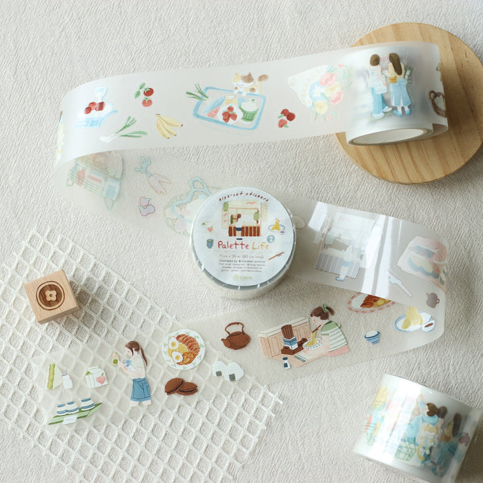 teayou Die-Cut PET Tape // Palette Life 2