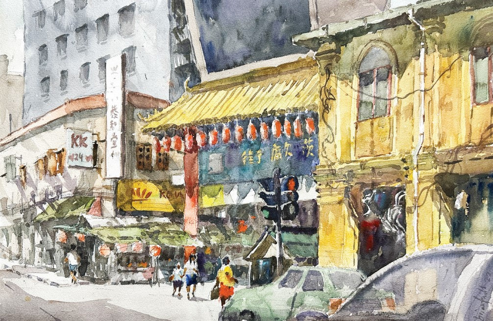Petaling Street 2023 Postcard by Brian Tai