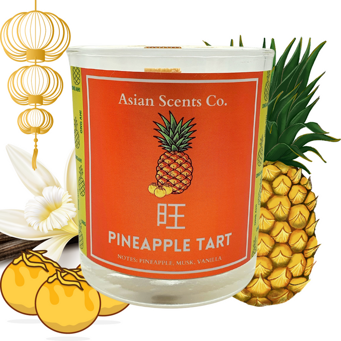 Asian Scents Co. Pineapple Tart Scented Candle
