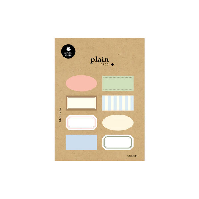 Suatelier Plain 75 Sticker Sheet