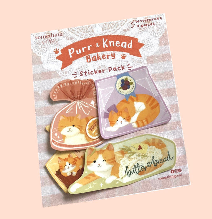 SomethingSeni Sticker Pack // Purr & Knead Bakery