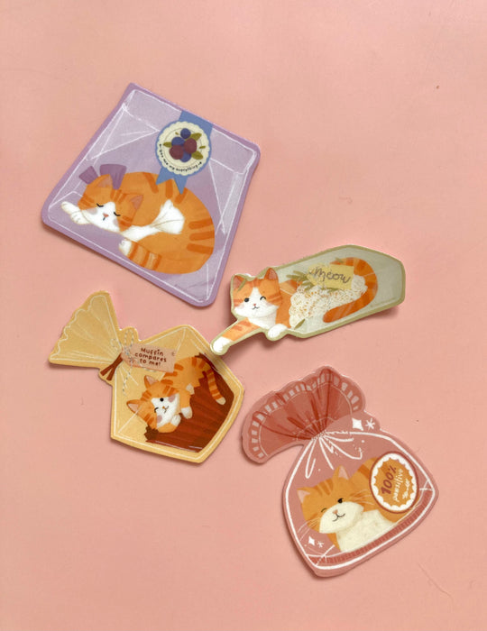 SomethingSeni Sticker Pack // Purr & Knead Bakery