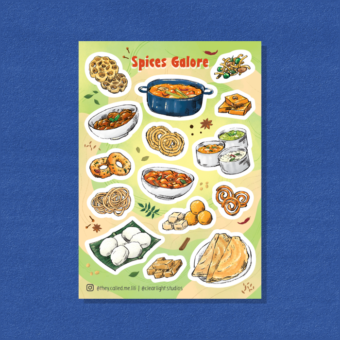 Lili Lukis Sticker Sheet // Spices Galore