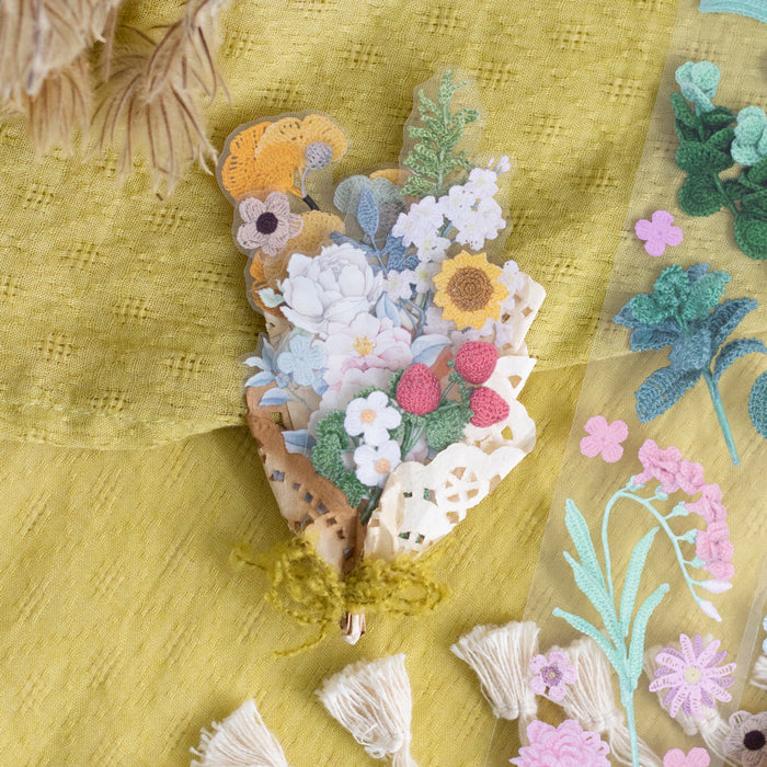Loi Design Flower Crochet PET Tape