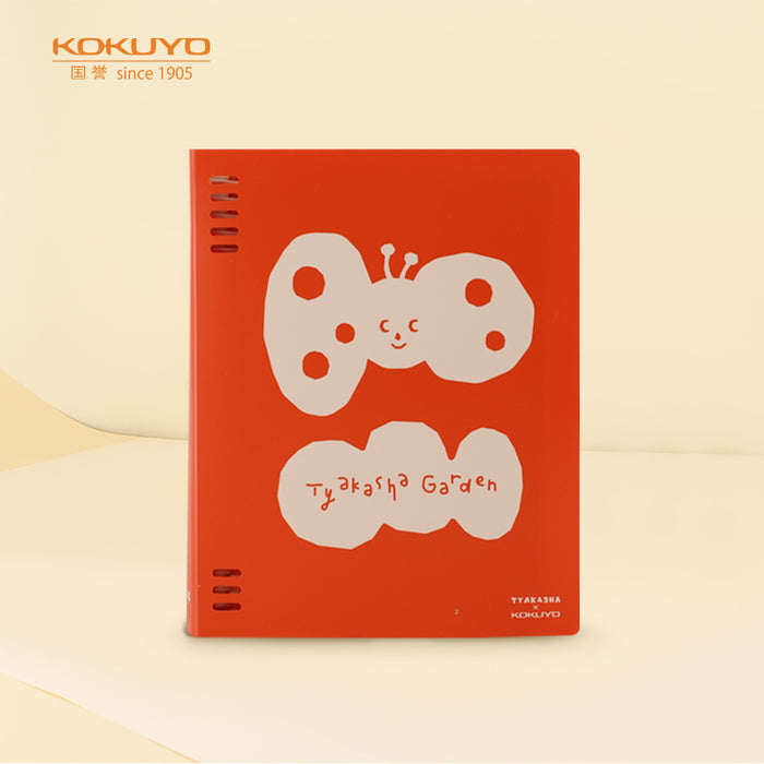 KOKUYO x Tyakasha Refillable 8 Ring Binder Notebook (A5/B5 Size)