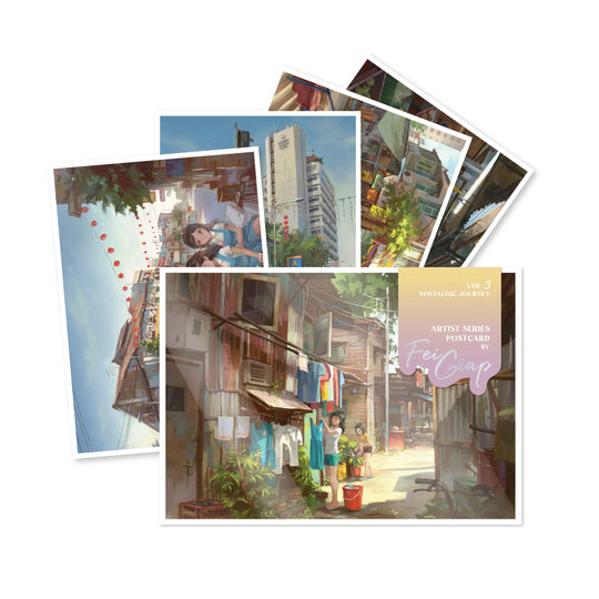 FeiGiap Postcard Collection Vol. 3 Nostalgic Journey