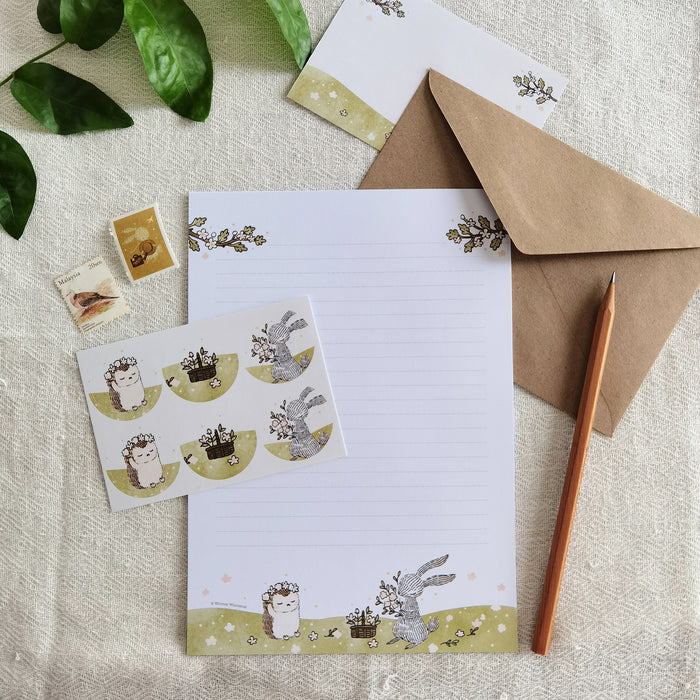 Whimsy Whimsical Letter Set - Summer Meadow Blooms