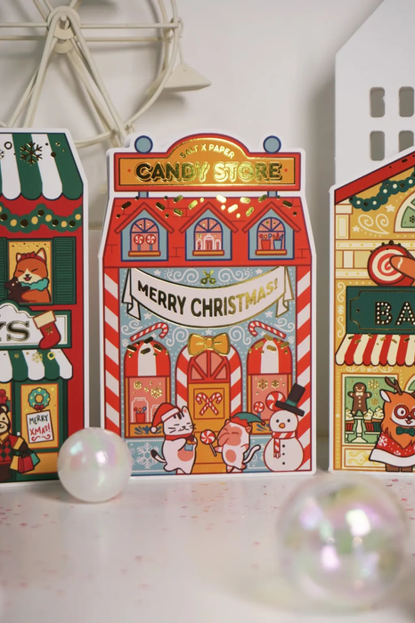 Salt x Paper Christmas Card // Candy Store