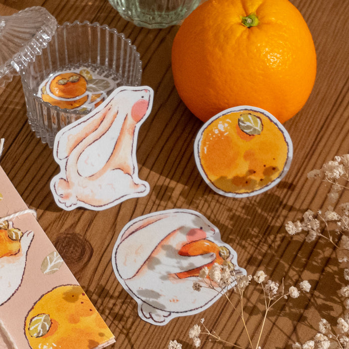 Elliholi Sticker Pack // Citrus Bunnies