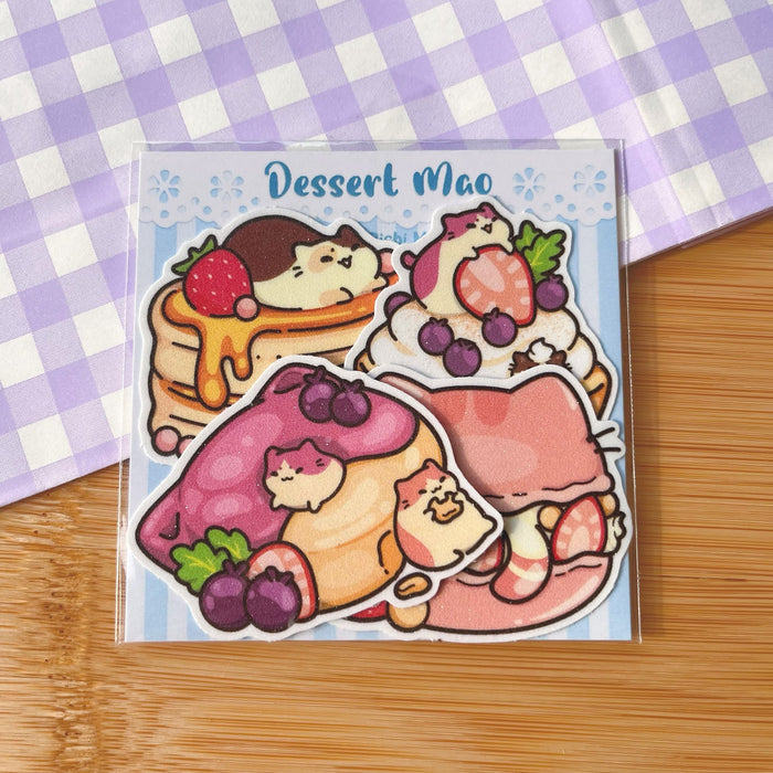 Bichi Mao Sticker Pack // Dessert Mao