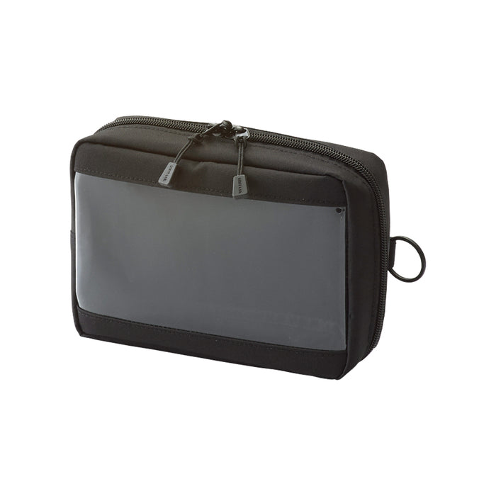 Lihit Lab SMART FIT Clear Box Pouch (Black Cordura)