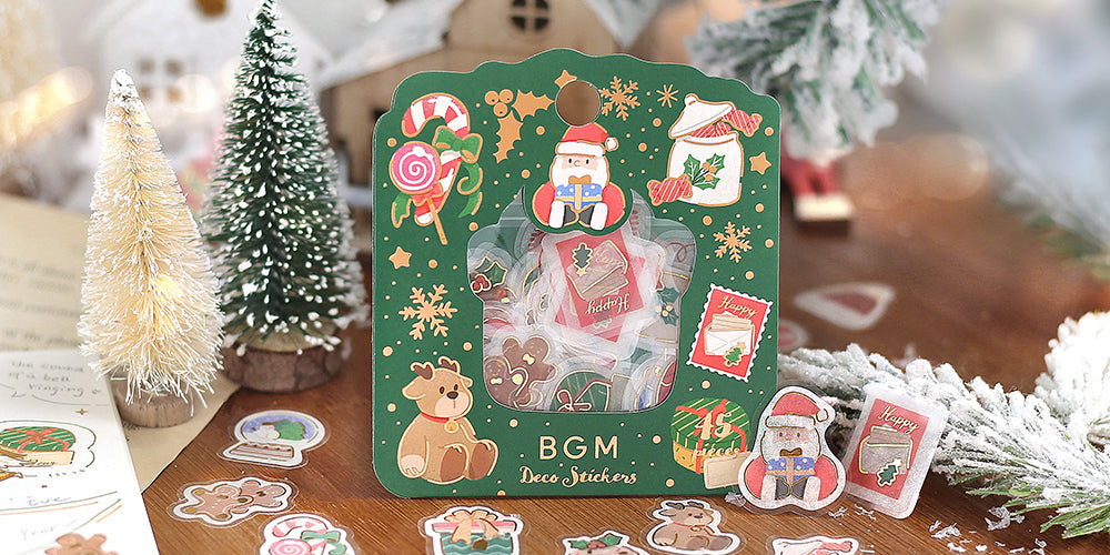 BGM Flake Stickers | Christmas Night
