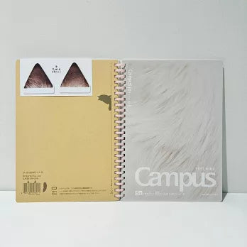 【Limited Edition] KOKUYO Campus Paws A5 Soft Ring Notebook