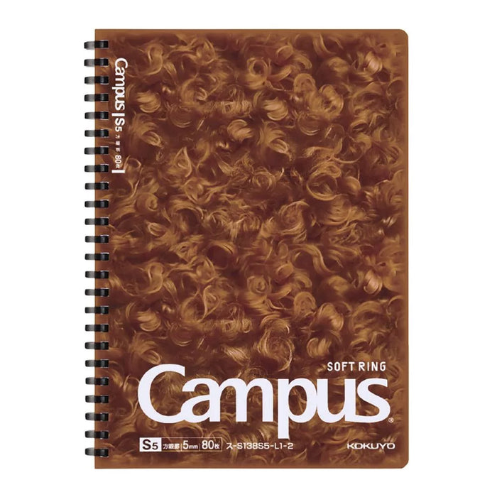 【Limited Edition] KOKUYO Campus Paws A5 Soft Ring Notebook