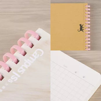 【Limited Edition] KOKUYO Campus Paws A5 Soft Ring Notebook